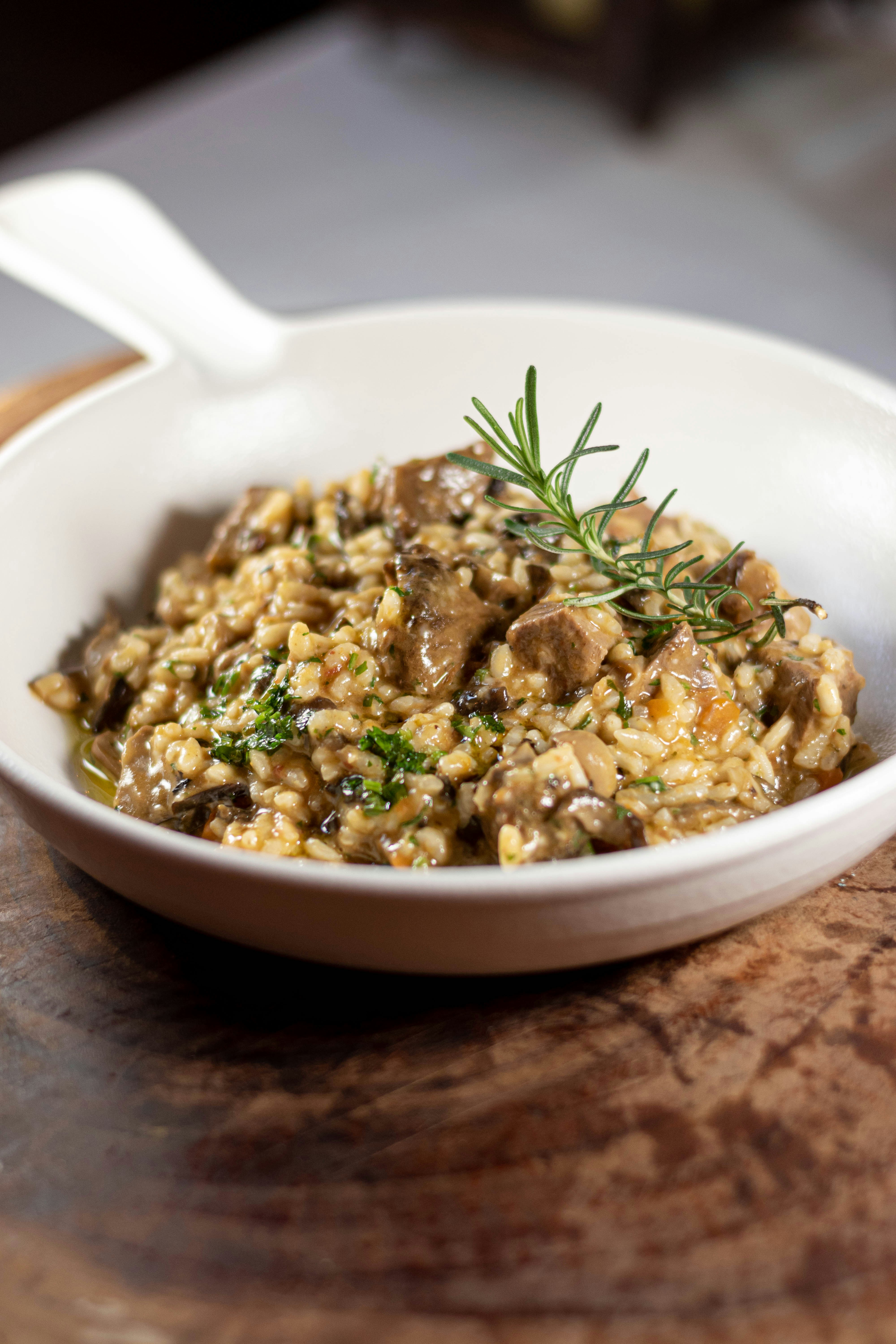 Paddenstoelenrisotto met truffel